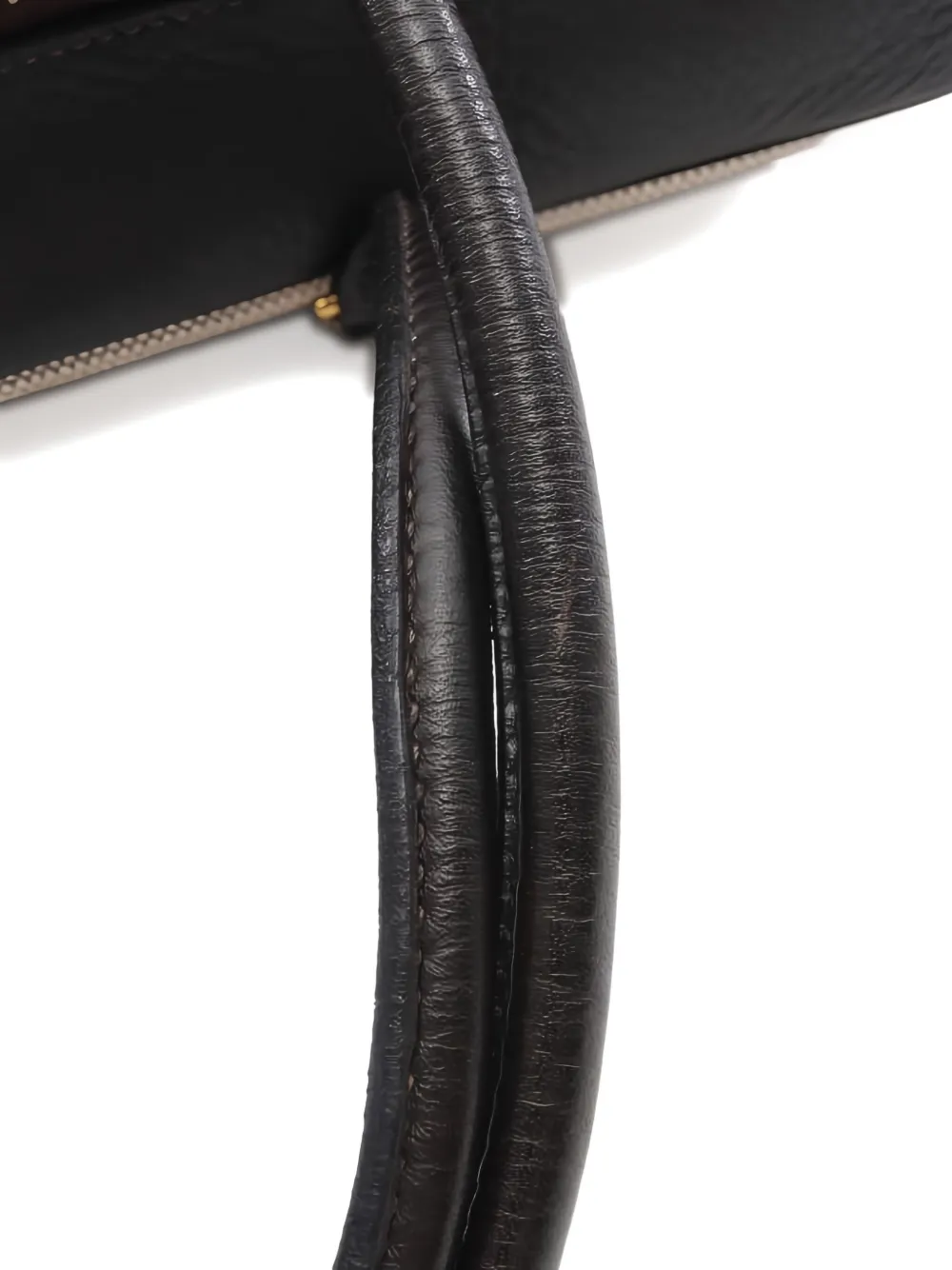 Pre-owned Hermes 2002 Plume 32 Leather Tote Bag In Neutral