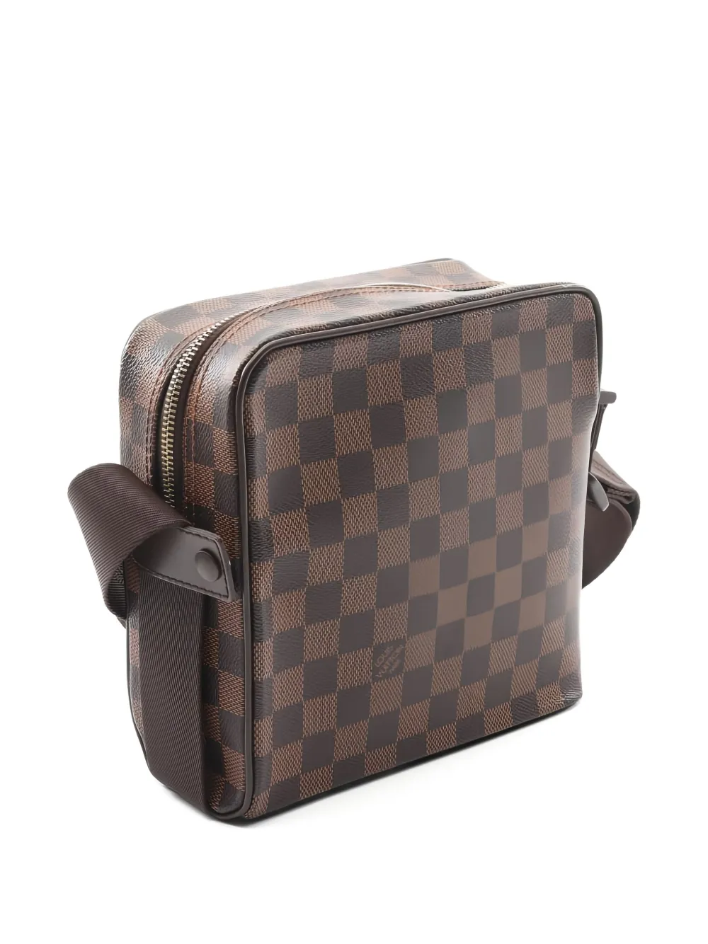 Pre-owned Louis Vuitton 2009 Olaf Pm Shoulder Bag In Brown