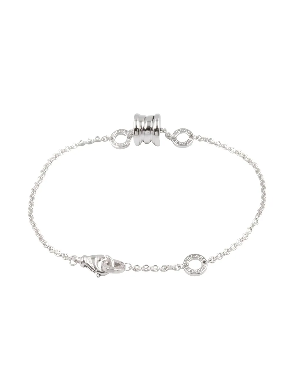 Bvlgari Pre-Owned 2010s 18K white gold B-zero1 bracelet | Silver | Image 1