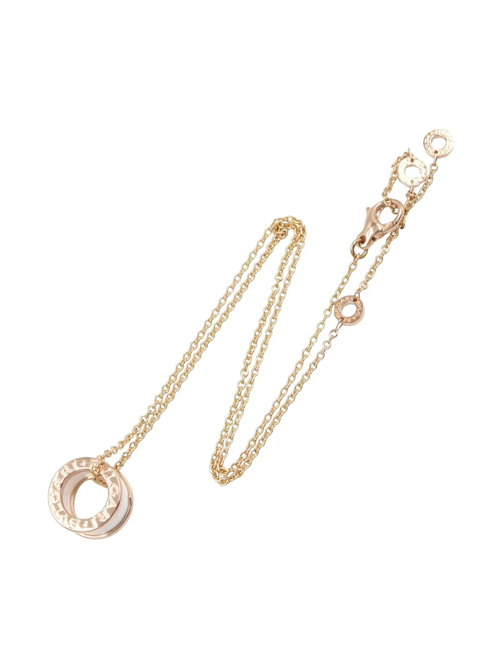 Bvlgari Pre-Owned 2010s 18K rose gold B-zero1 necklace | Image 2