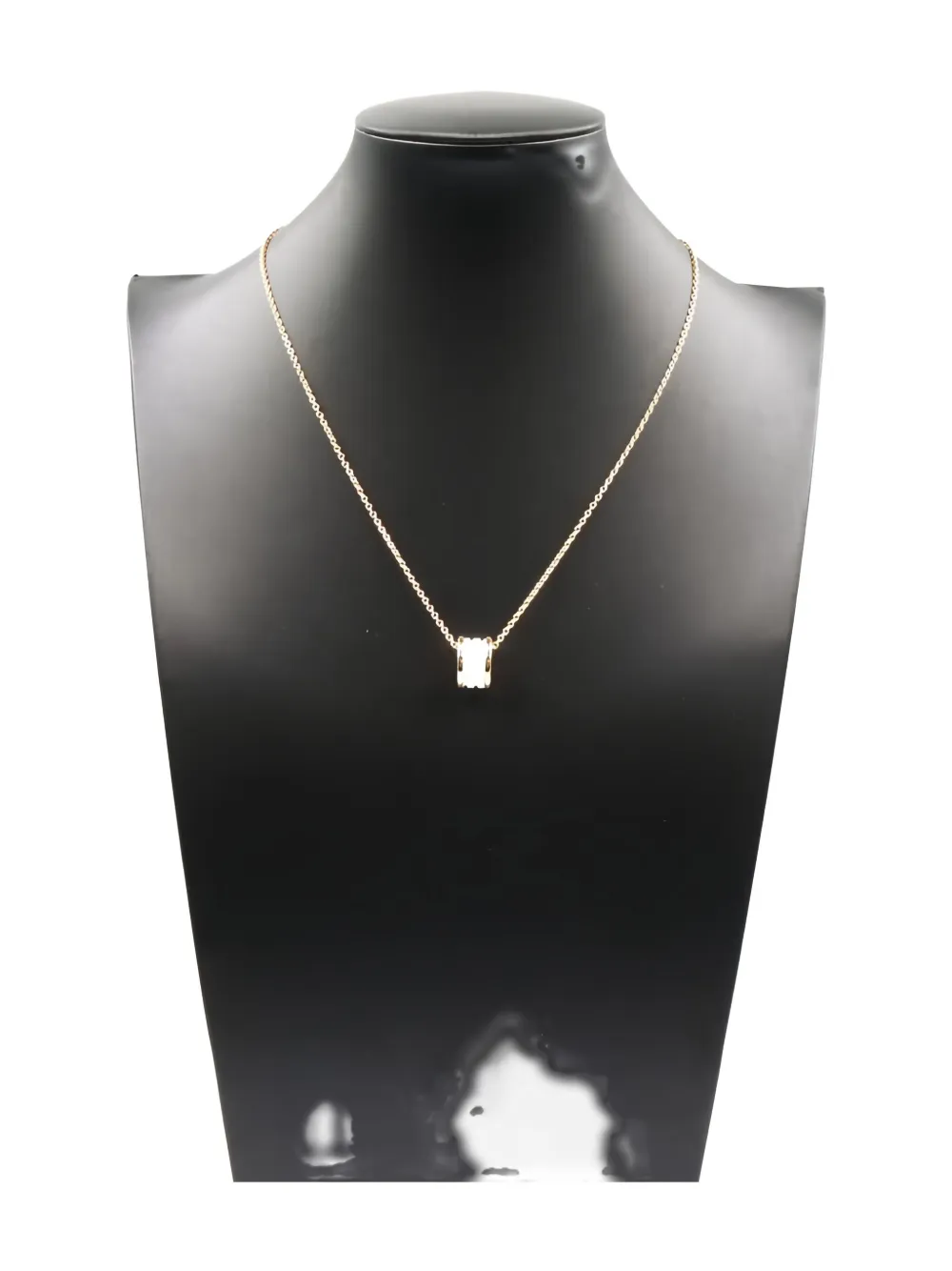 Bvlgari Pre-Owned 2010s 18K rose gold B-zero1 necklace | Pink | Image 1