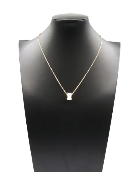 Bvlgari Pre-Owned 2010s 18K rose gold B-zero1 necklace