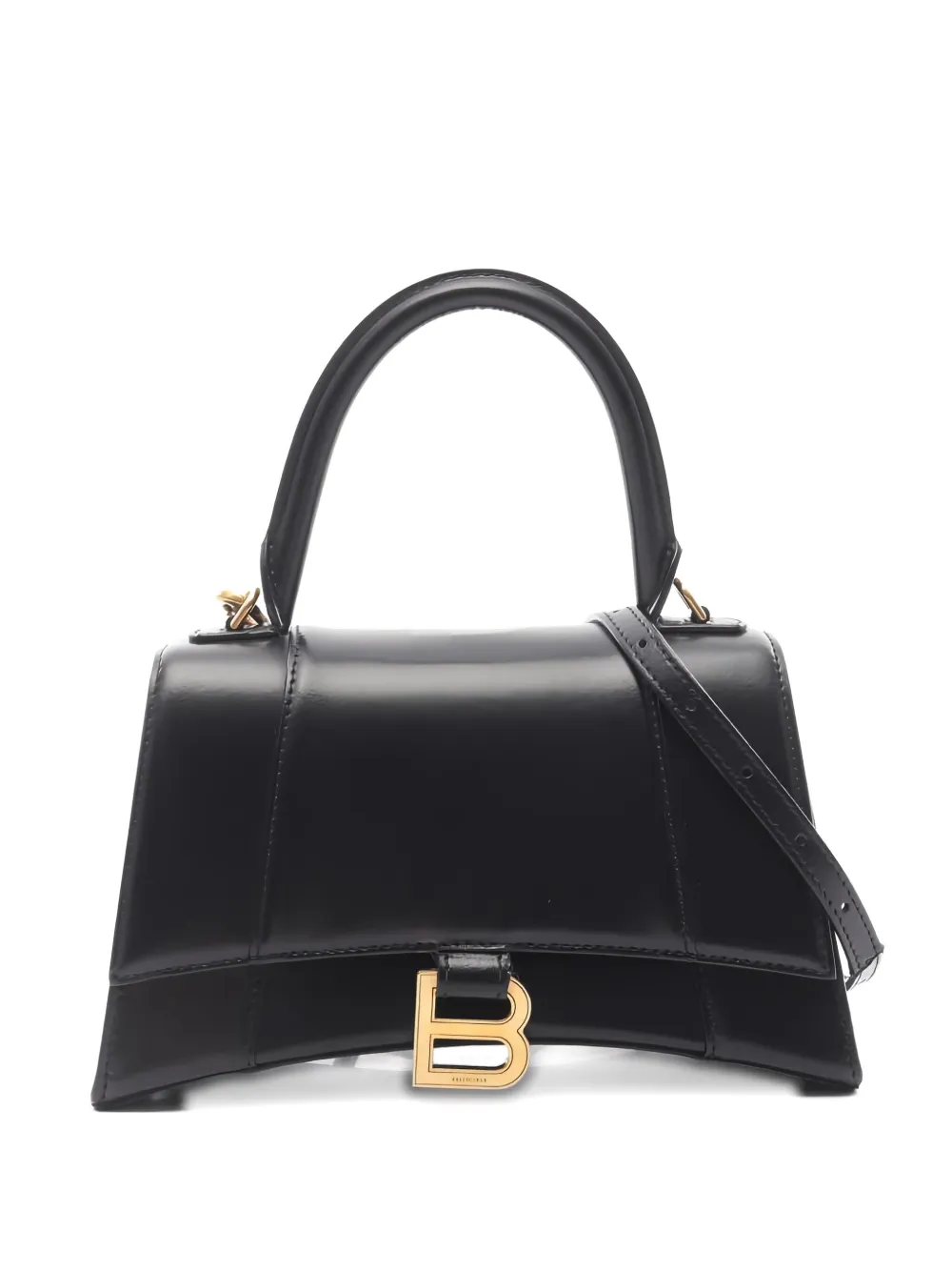 Balenciaga Pre-Owned 2000s アワーグラス ハンドバッグ S - ブラック