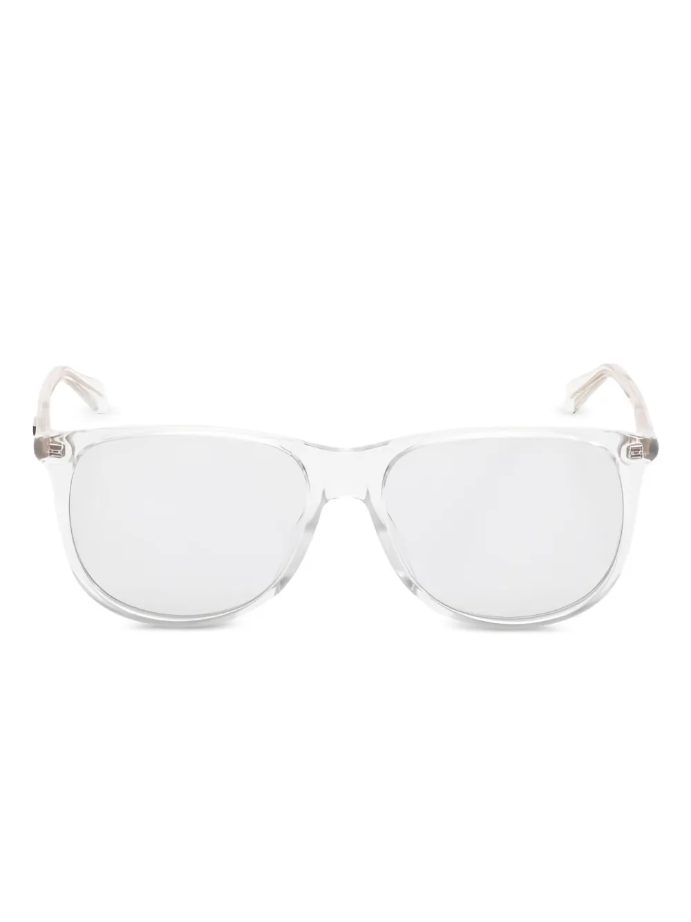 Gucci Pre-Owned 2010s wayfarer-frame sunglasses | White | Image 1