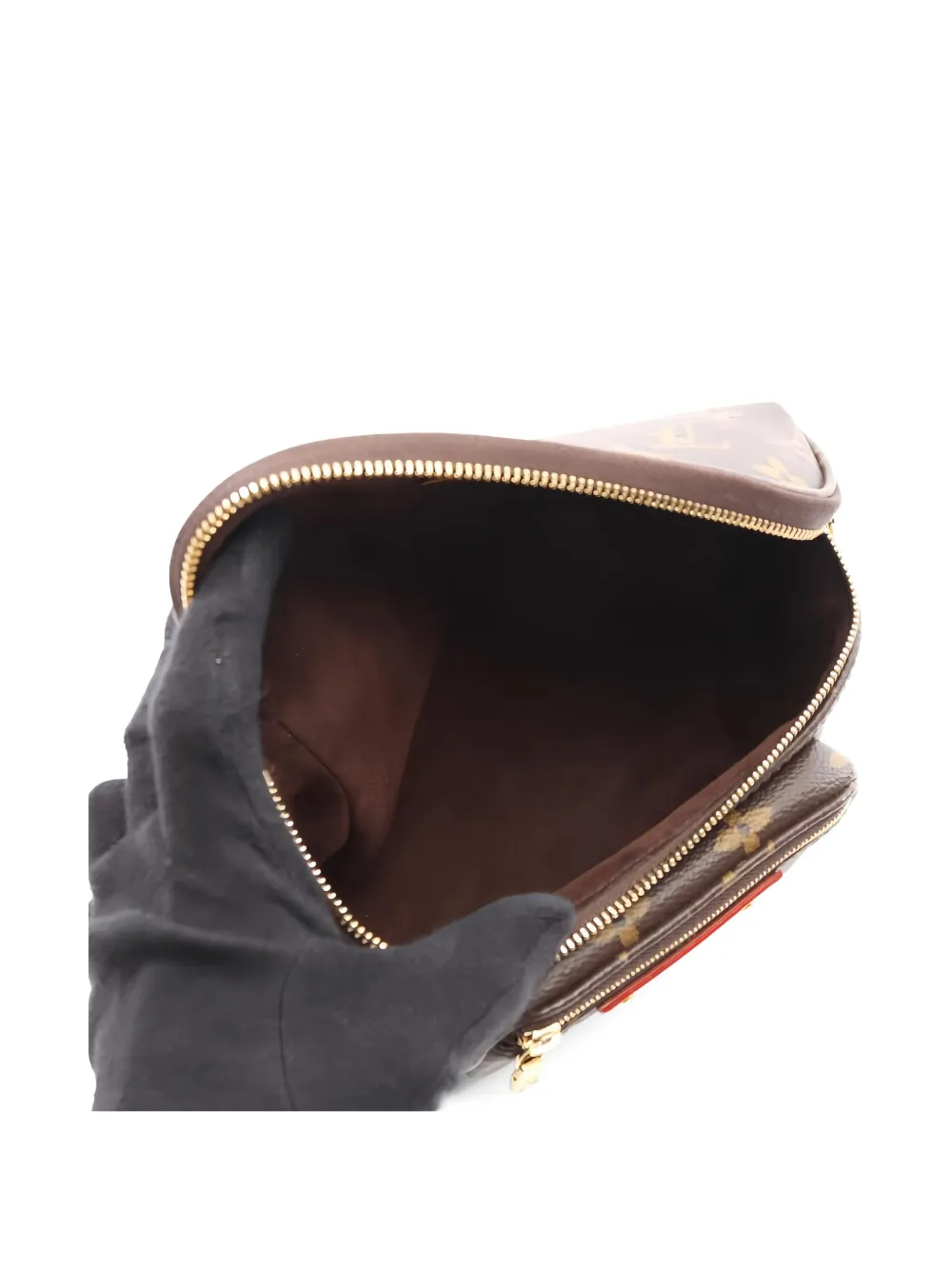 Pre-owned Louis Vuitton 2021 Mini Bum Bag In Brown