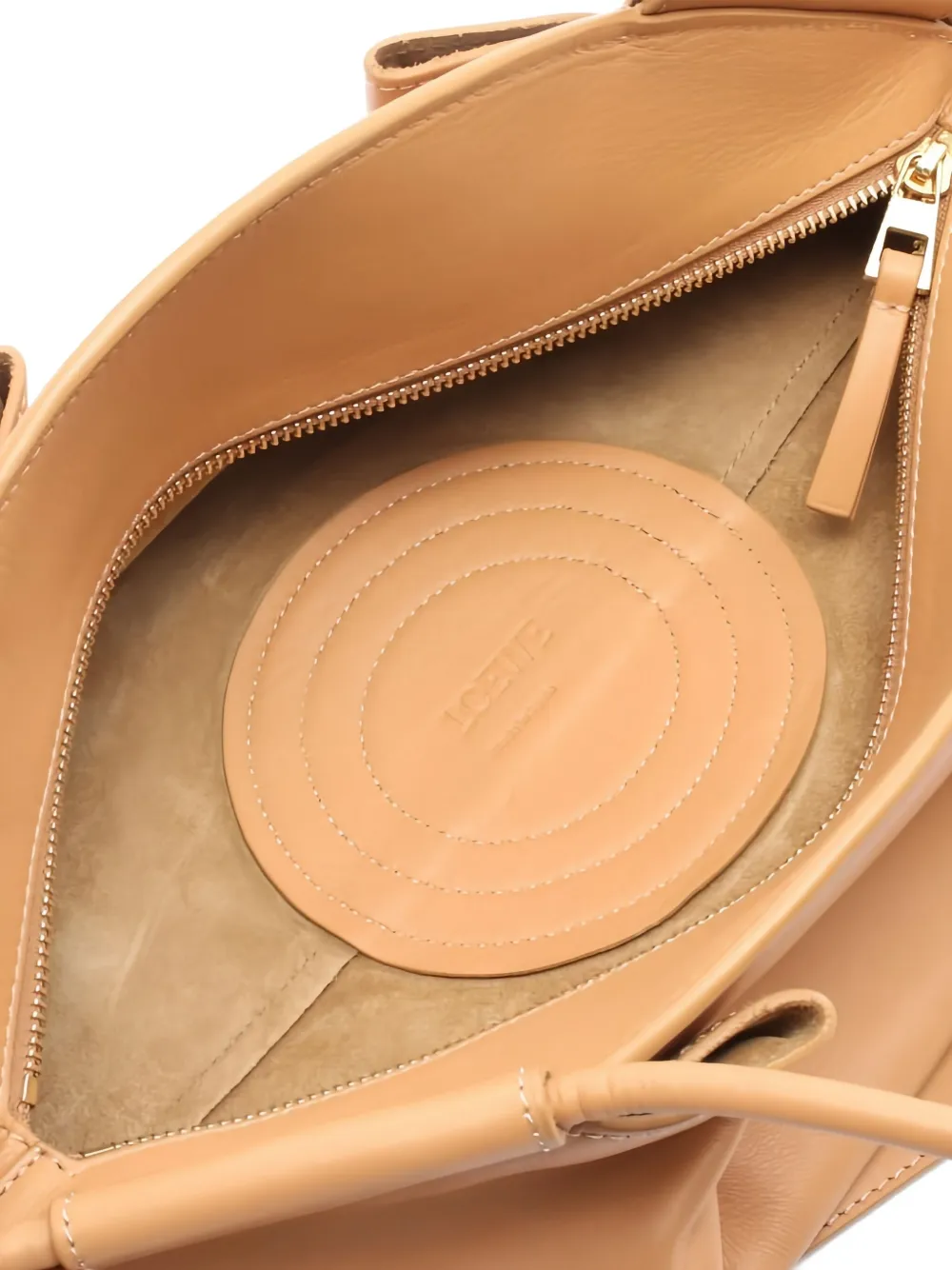 Loewe Pre-Owned 2010s kleine Paseo leren shopper Beige