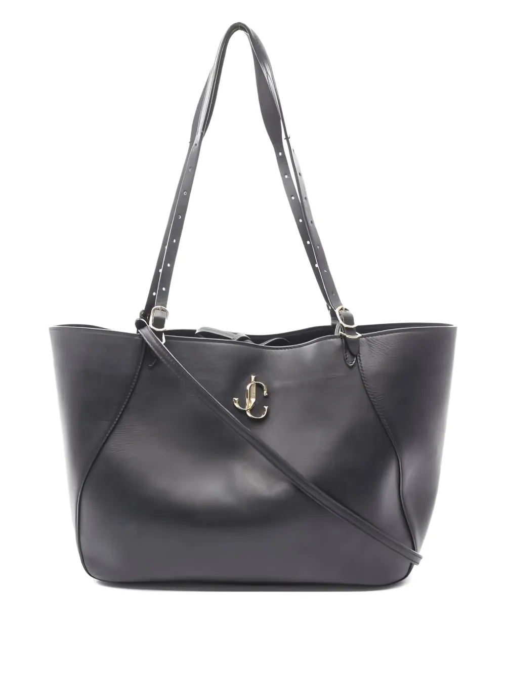 Pre-owned Jimmy Choo 2000s Varennes Tote Bag In Black