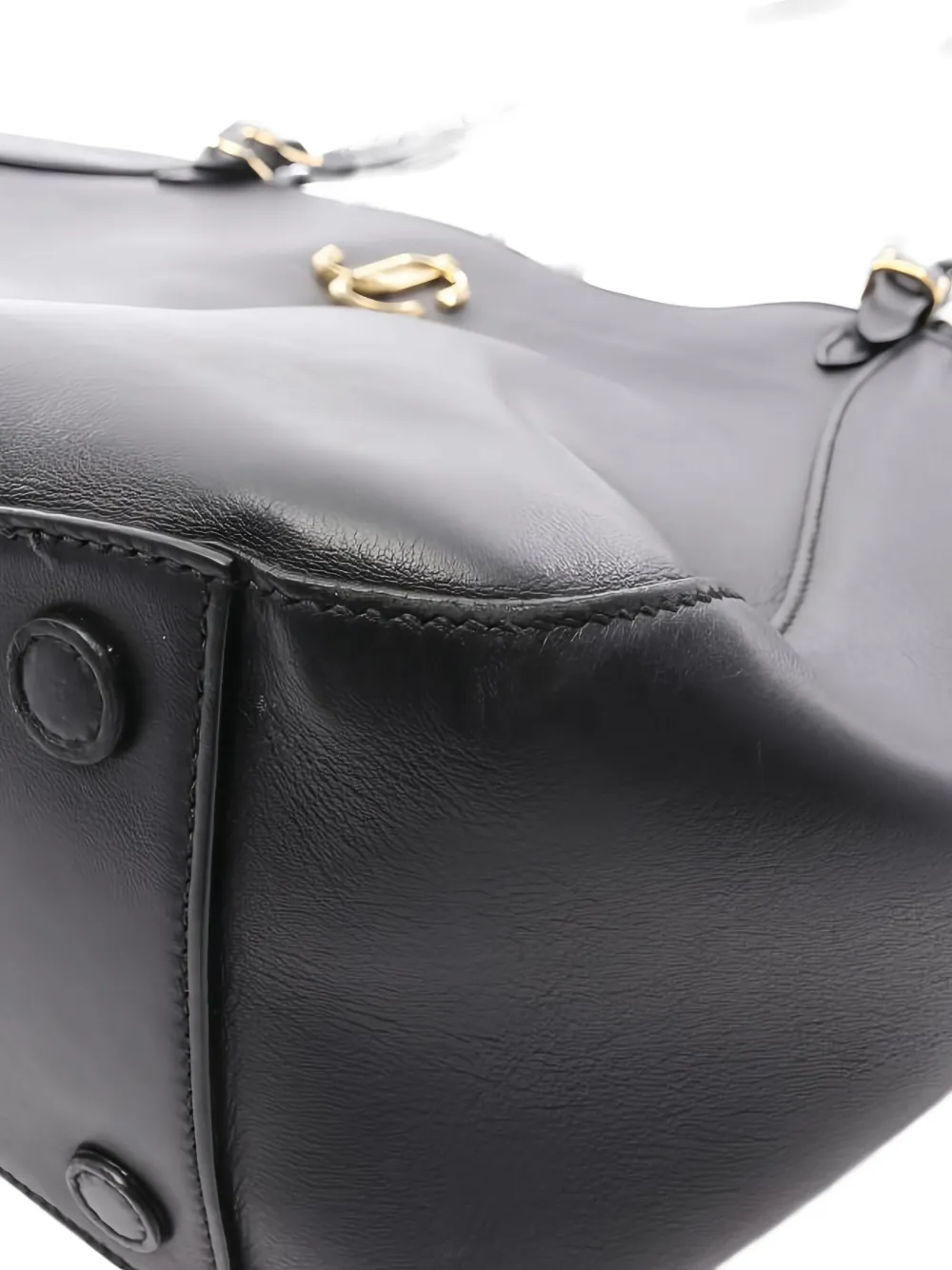Pre-owned Jimmy Choo 2000s Varennes Tote Bag In Black