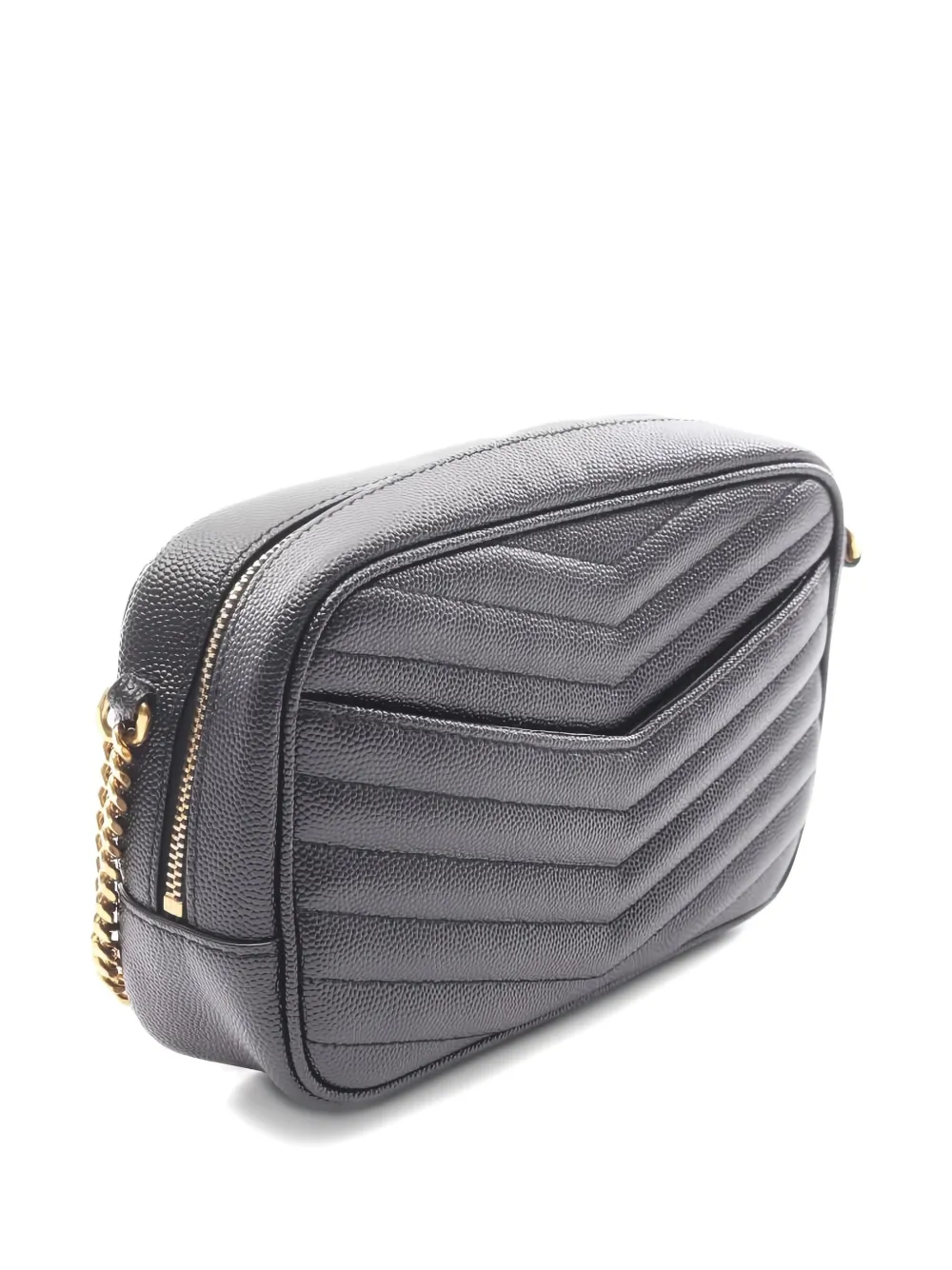 Pre-owned Saint Laurent 2000s Mini Lou Roux Shoulder Bag In Black