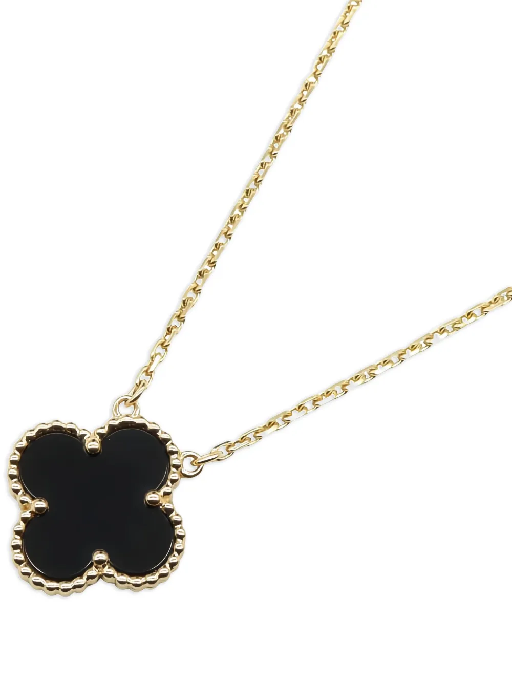 Van Cleef & Arpels Pre-Owned collar Alhambra en oro amarillo de 18kt con ónix 2010 | Image 2