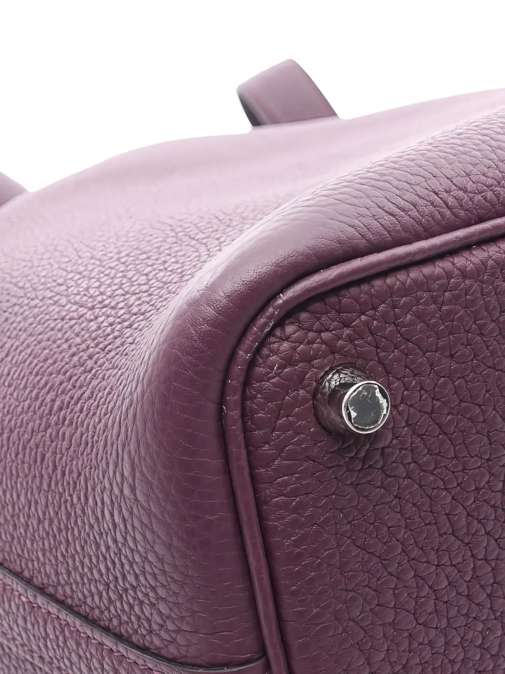 Pre-owned Hermes 2022 Picotan Lock Pm Tote Bag In Purple