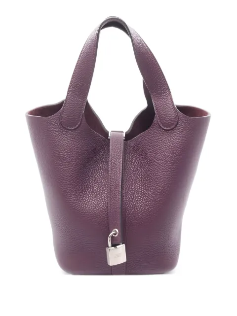 Hermès Pre-Owned 2022 Picotan lock PM tote bag