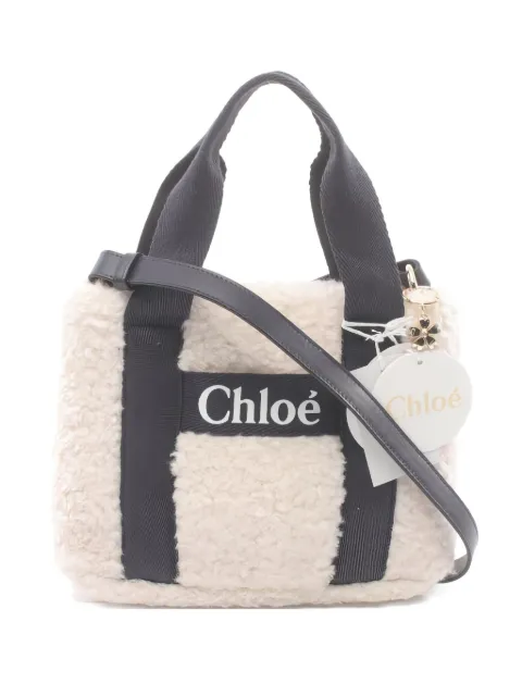Chloé Pre-Owned 2020s logo-print tote bag