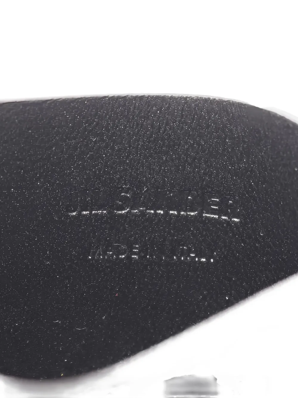 Pre-owned Jil Sander 2020s Logo Leather Card Holder In Black