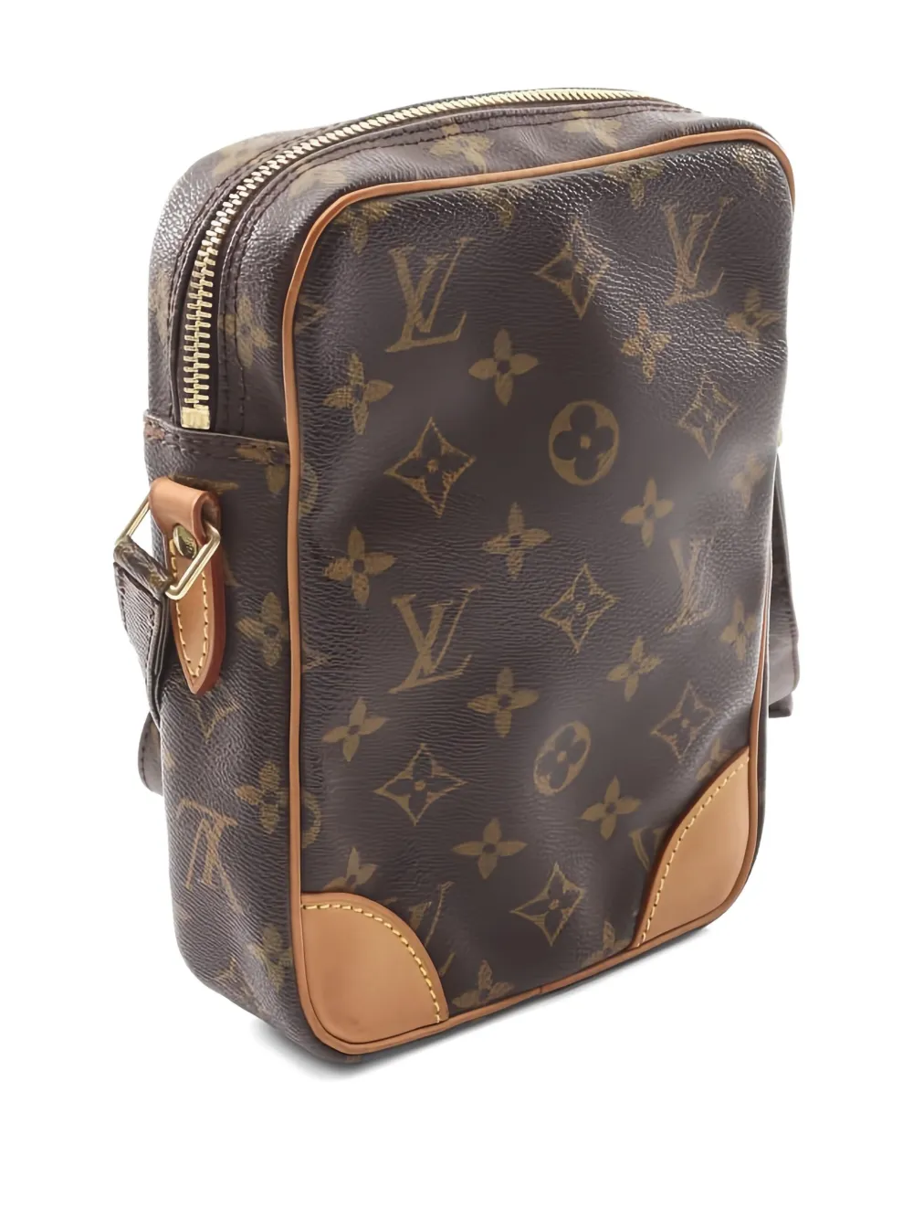 Pre-owned Louis Vuitton Danube Shoulder Bag In Brown