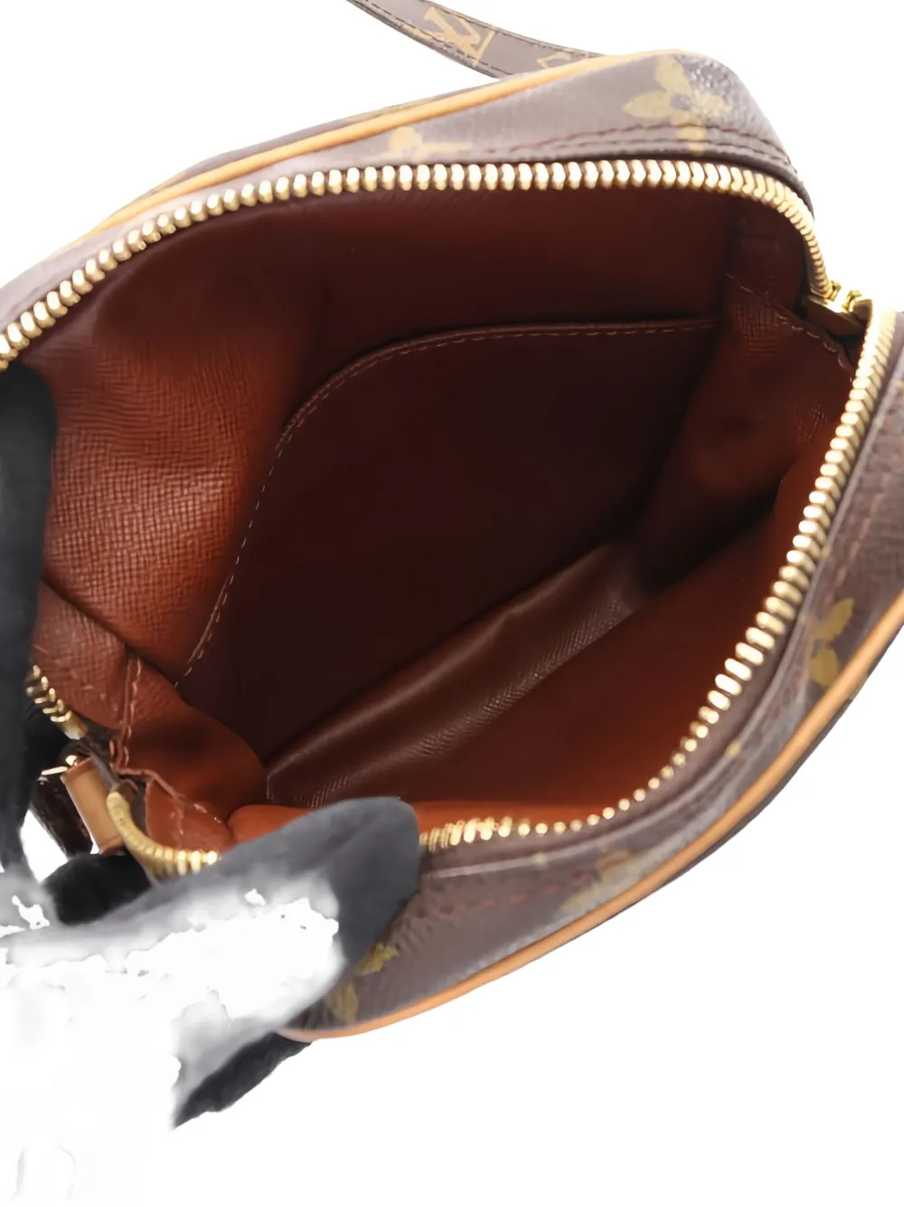 Pre-owned Louis Vuitton Danube Shoulder Bag In Brown