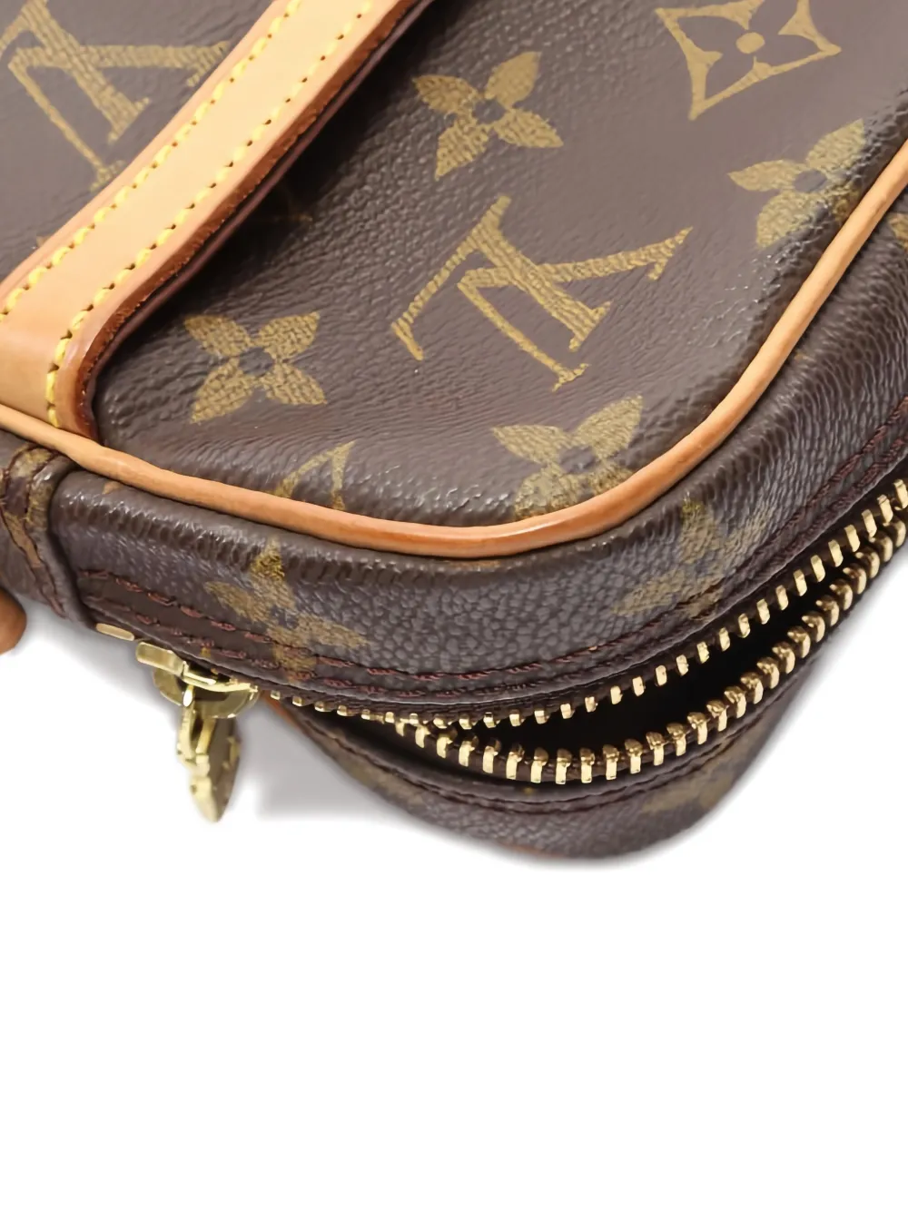 Pre-owned Louis Vuitton Danube Shoulder Bag In Brown