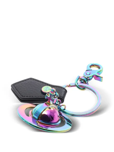 Vivienne Westwood Pre-Owned 2020s Orb-charm leather keyring