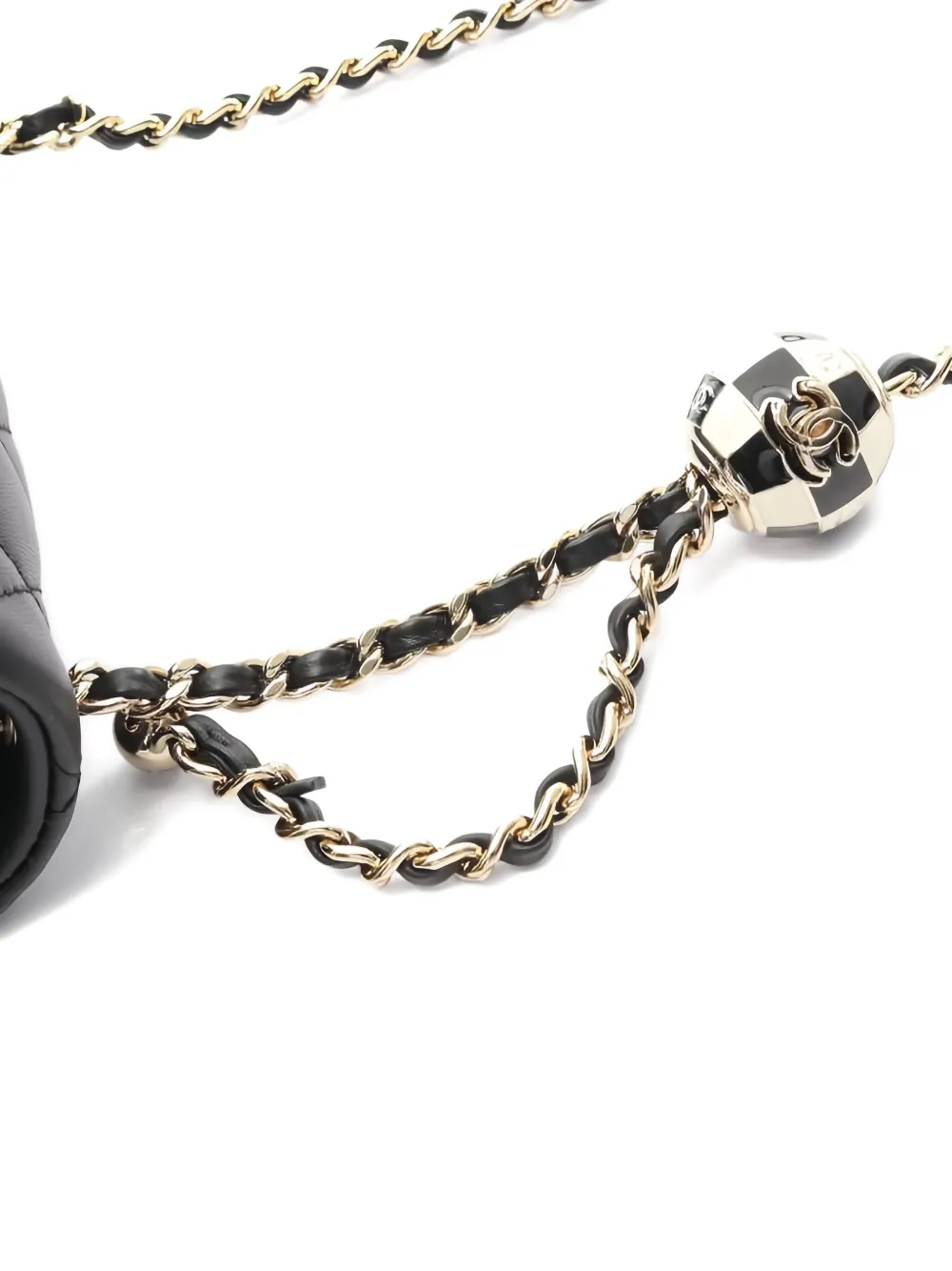 Pre-owned Chanel 2021 Classic Flap Shoulder Bag In Black