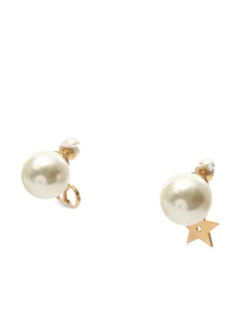 Christian Dior Pre-Owned 2010s CD faux-pearl earrings