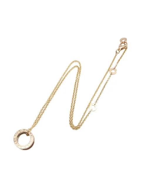 Bvlgari Pre-Owned 2010s 18K rose gold B-zero1 necklace
