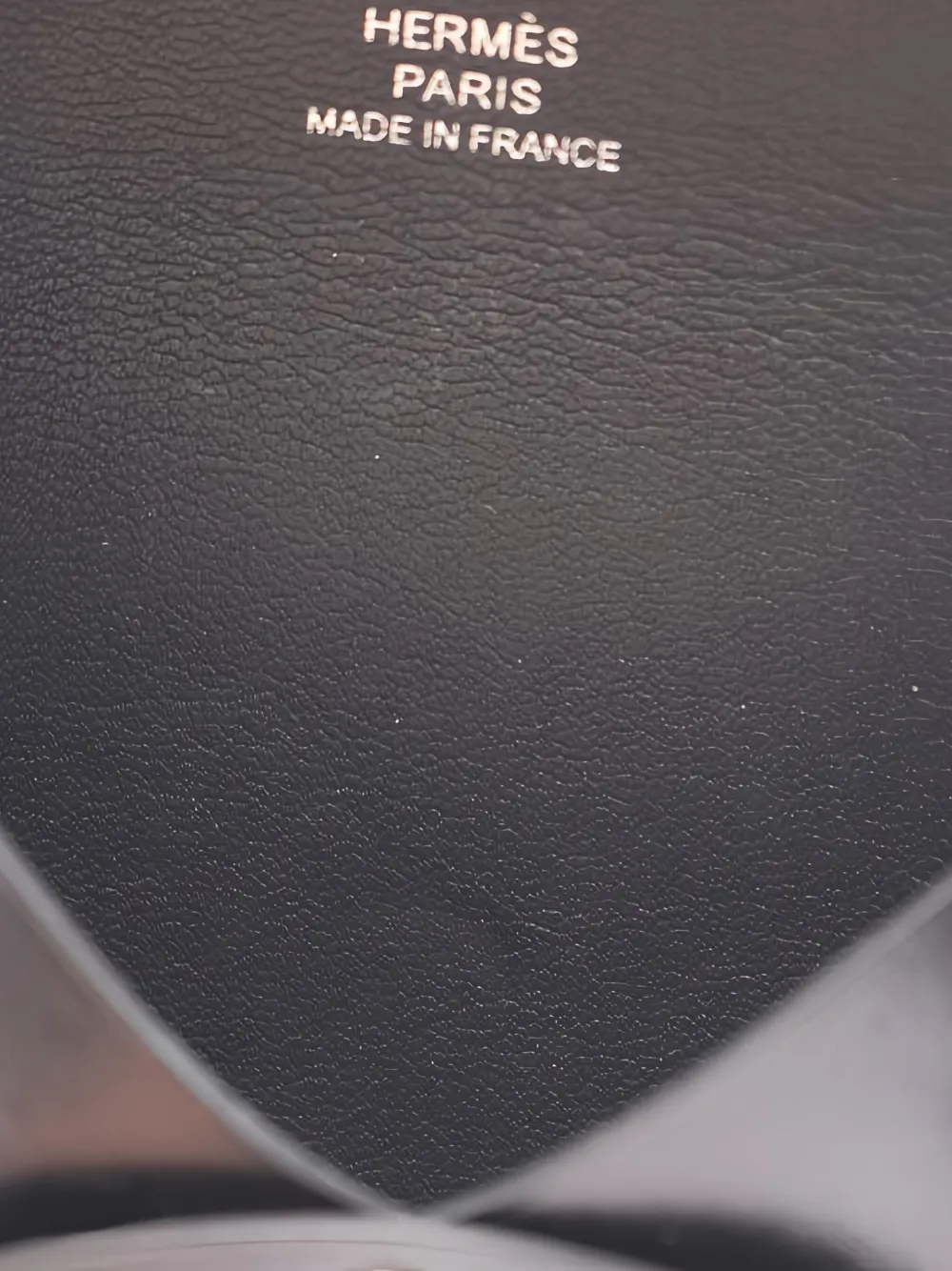 Pre-owned Hermes 2023 Bastia Coin Purse In Black