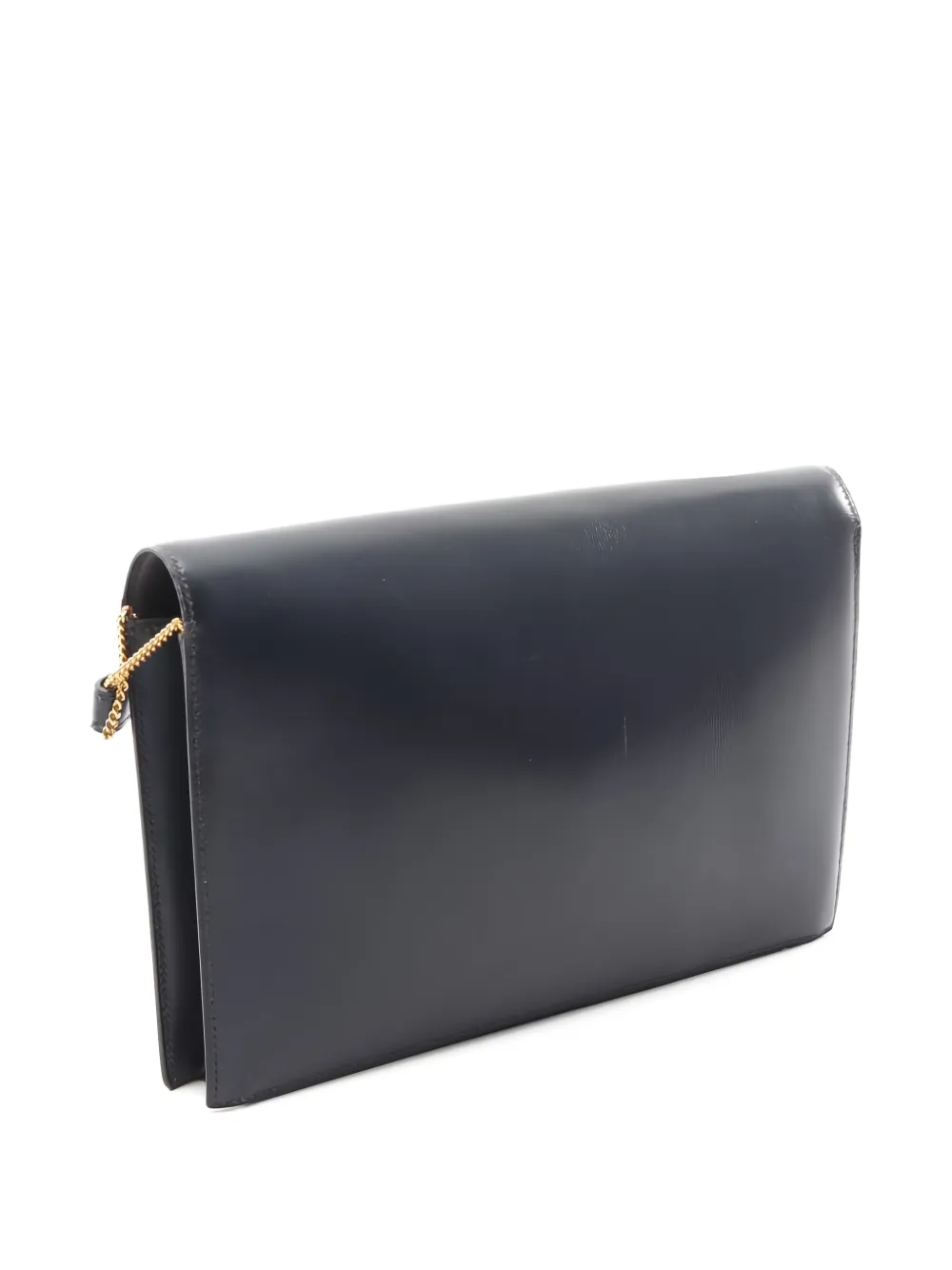Pre-owned Hermes 1986 'h' Hardware Shoulder Bag In Blue