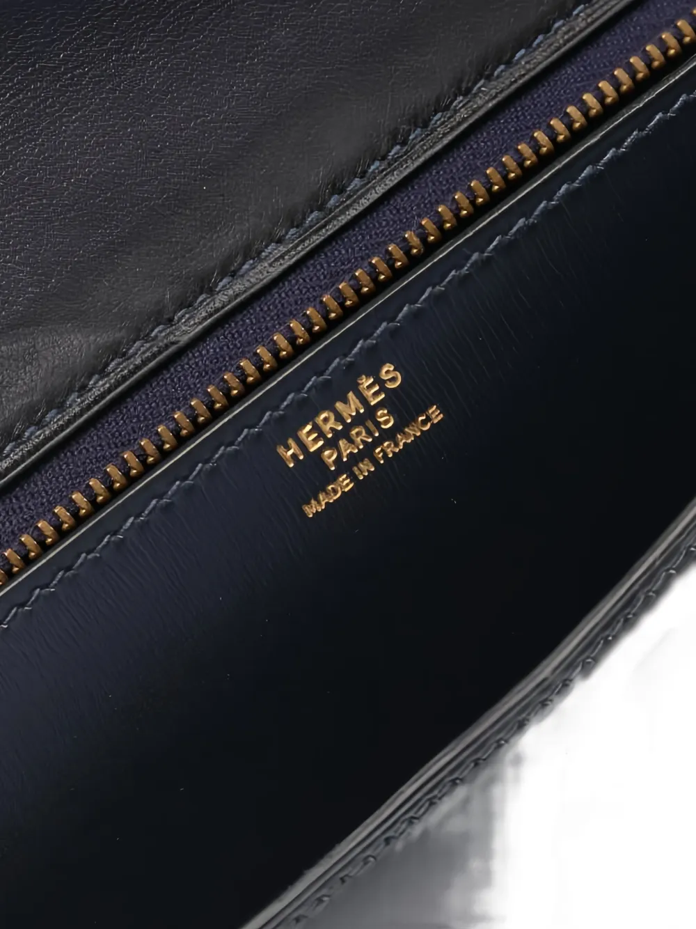 Pre-owned Hermes 1986 'h' Hardware Shoulder Bag In Blue