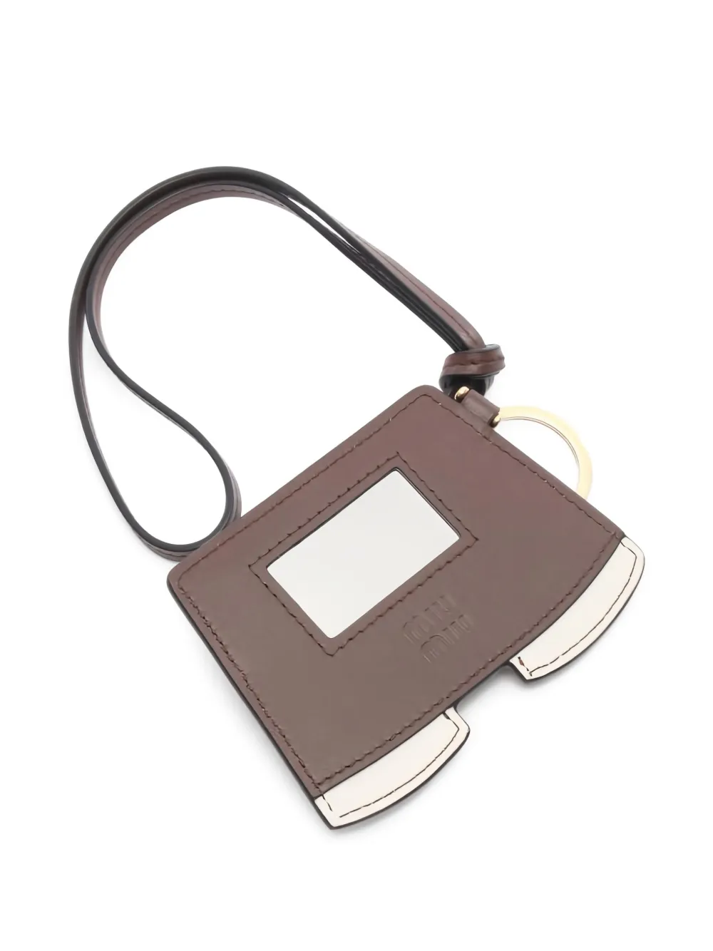 Miu Miu Pre-Owned 2020s trick key charm mirror bag accessories | Image 2