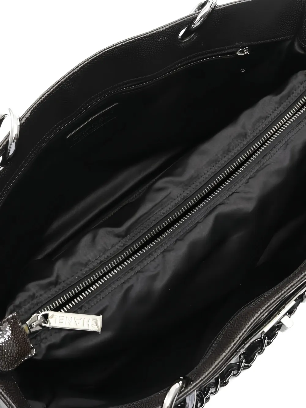 CHANEL Pre-Owned 2005-2006 2.55 shopper Zwart