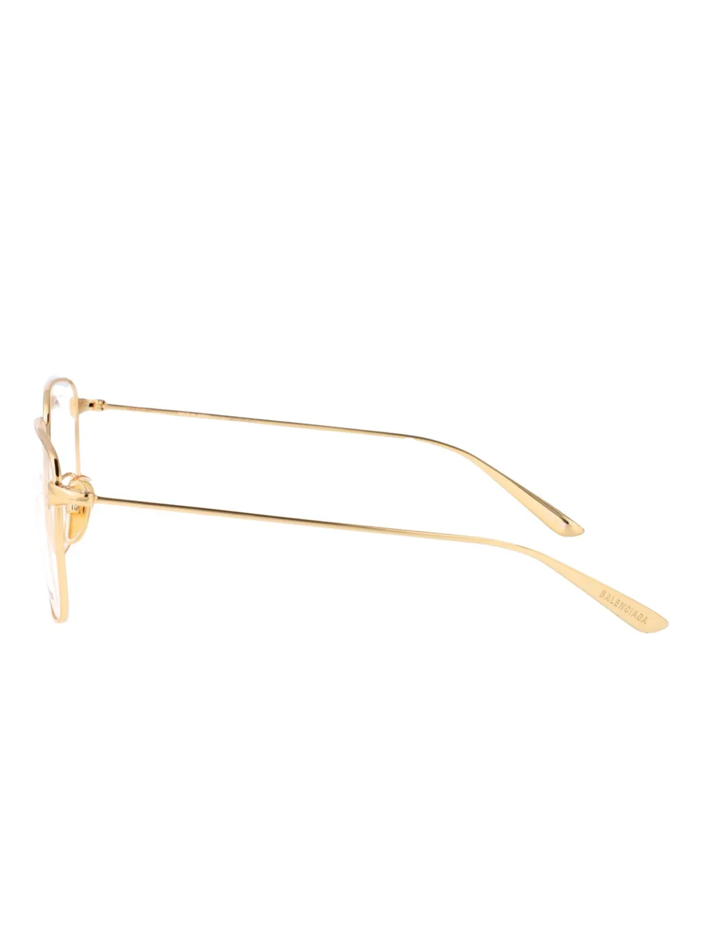 Balenciaga Eyewear Bril met vierkant montuur Goud