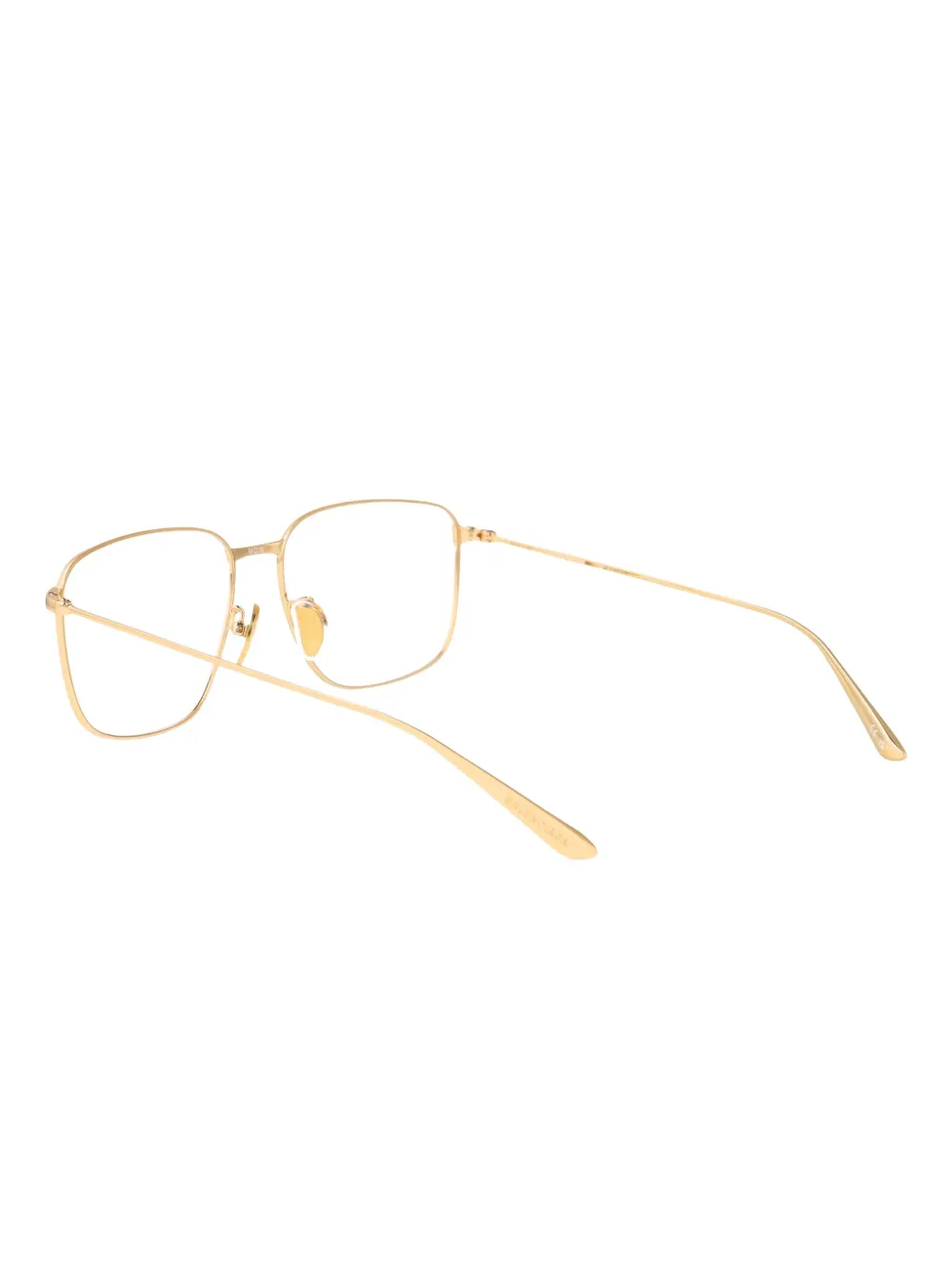 Balenciaga Eyewear Bril met vierkant montuur Goud