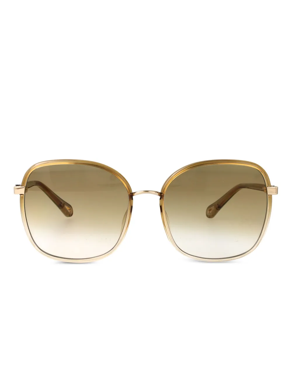 Chloé Eyewear square-frame sunglasses - Marrone