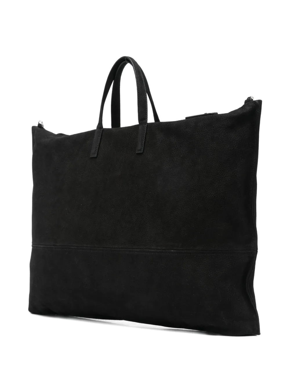 Hags Leather Tote Bag In Black