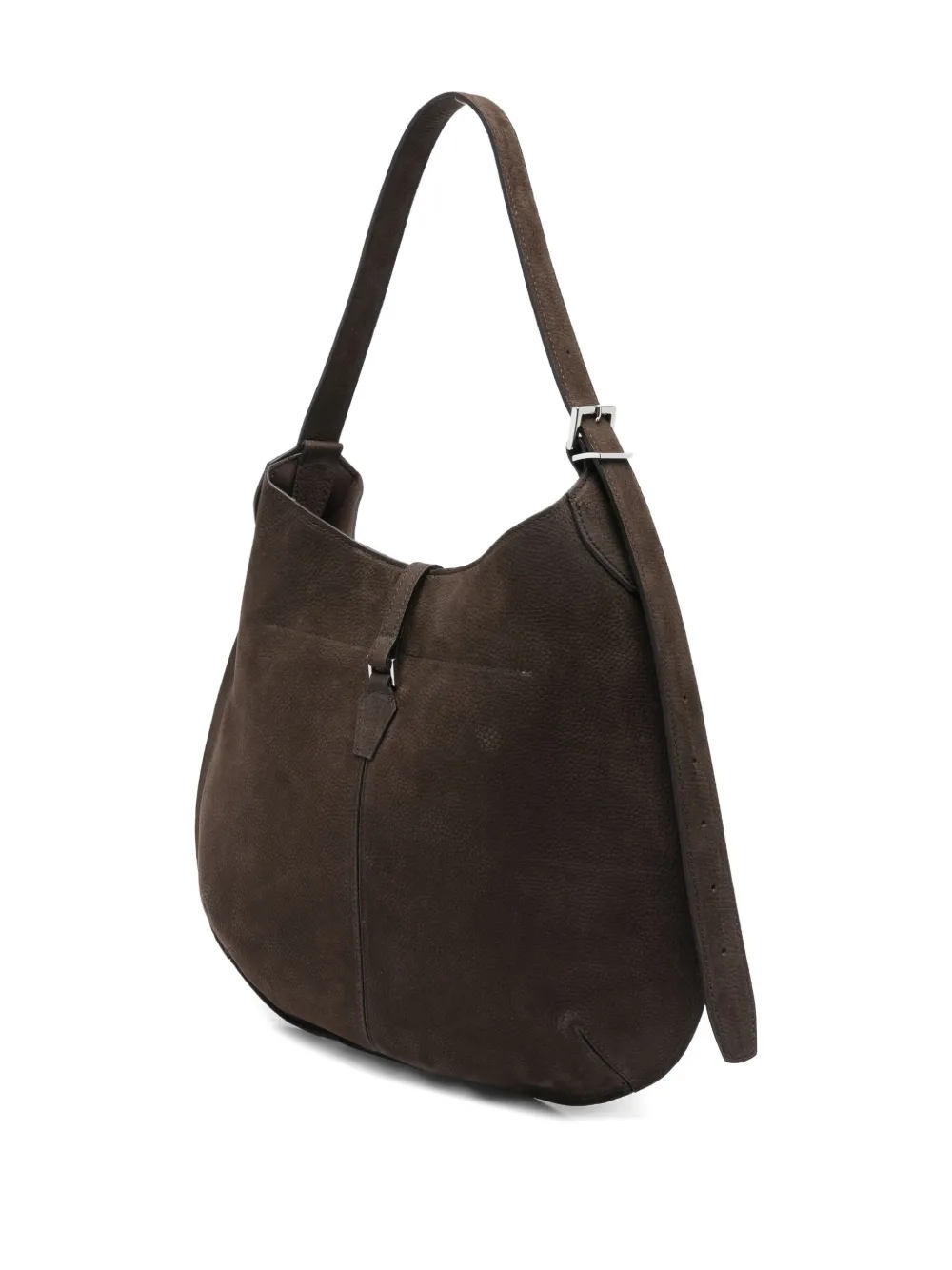 Hags Leather Shoulder Bag In Brown