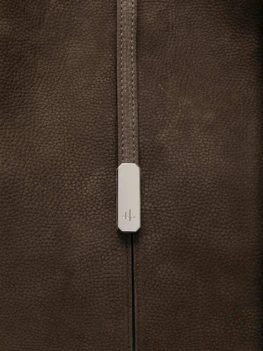 Hags Leather Shoulder Bag In Brown