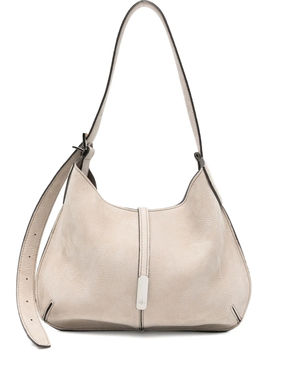 Hags Leather Shoulder Bag In Neutral