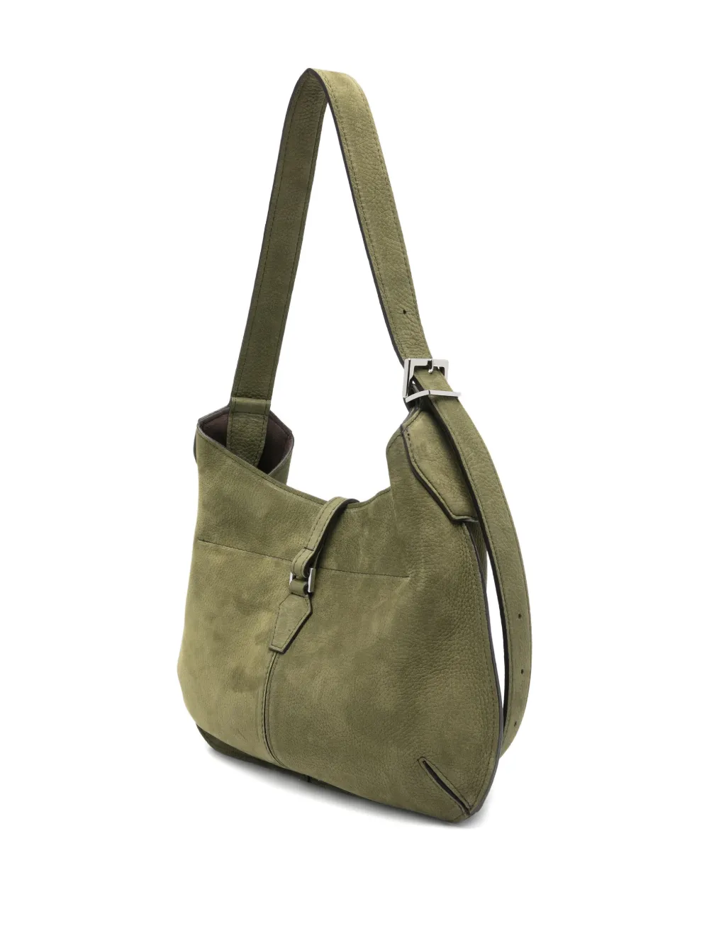 Hags Leather Shoulder Bag In Green