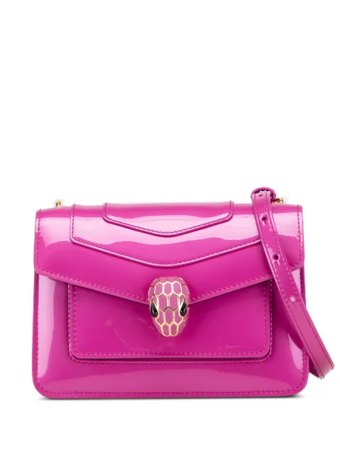 Bvlgari Pre-Owned 2000-2025 Patent Serpenti Forever crossbody bag