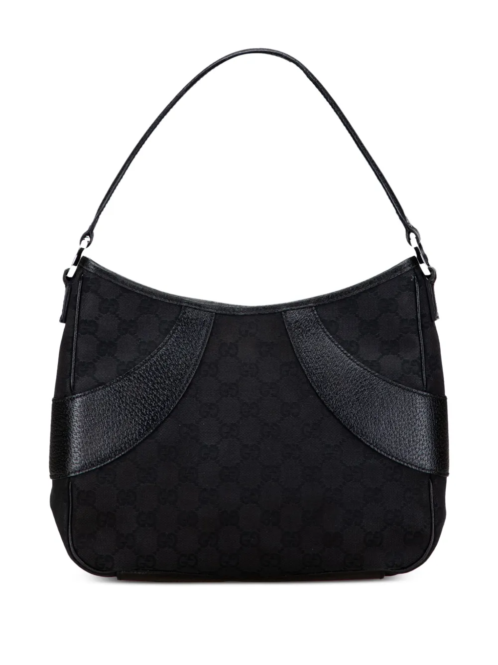 Gucci Pre-Owned 2000-2015 GG Canvas shoulder bag - ブラック Gucci Pre-Owned 2000-2015 GG Canvas shoulder bag - ブラック