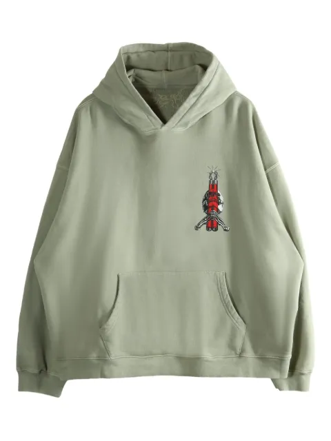 D-R-G-N graphic-print hoodie