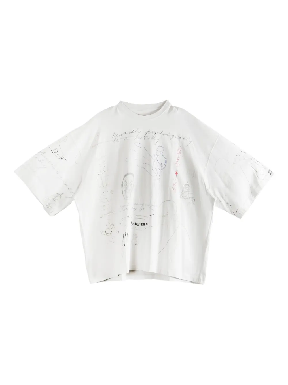 D-R-G-N Meditations T-shirt - ニュートラル D-R-G-N Meditations T-shirt - ニュートラル