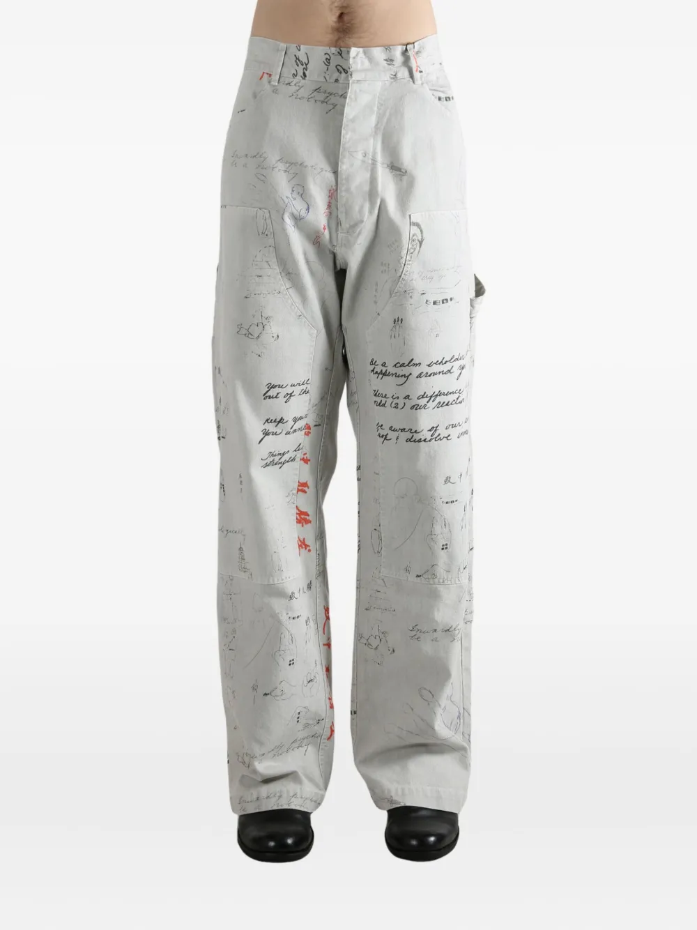 D-R-G-N Meditations trousers | Pantalones anchos | Image 2