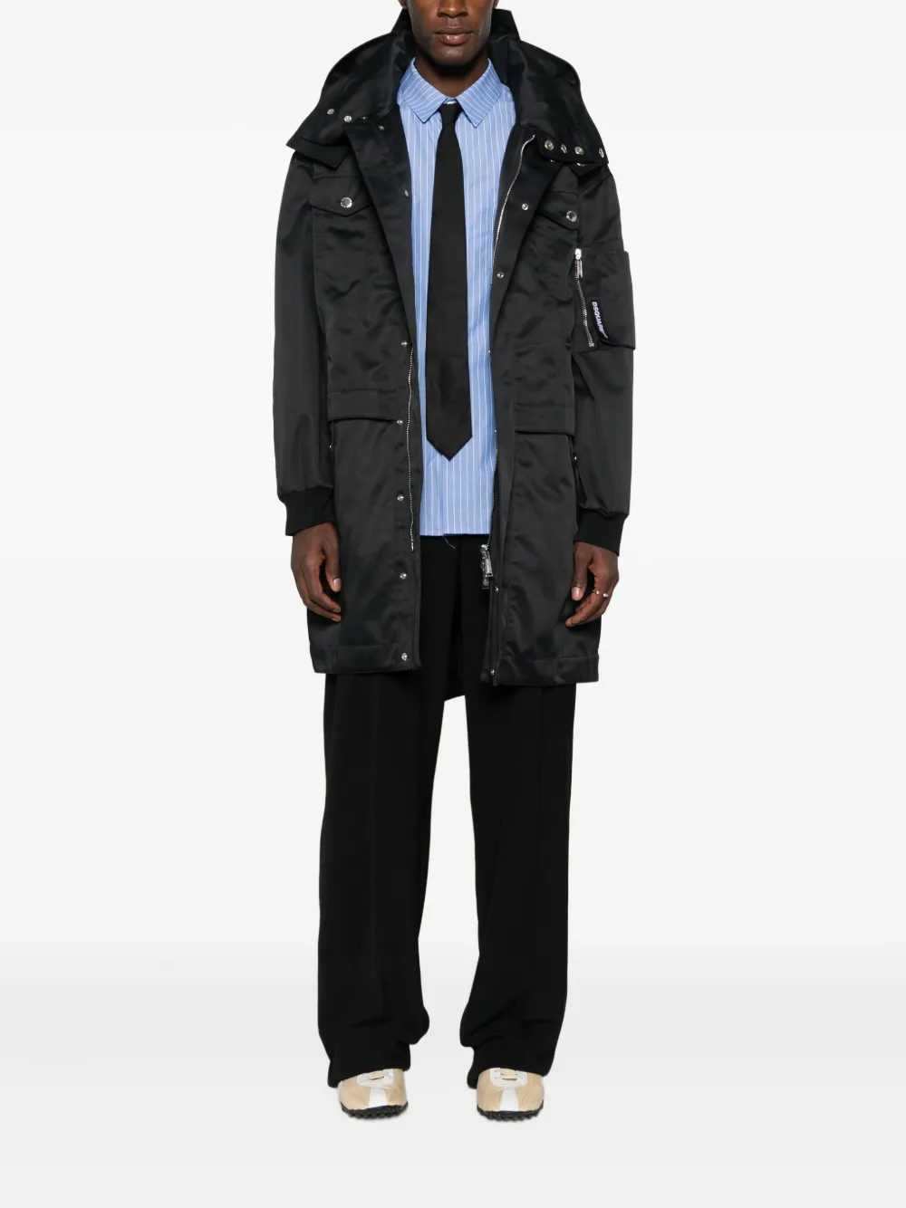 DSQUARED2 abrigo con bolsillo y paneles | Parkas | Image 2