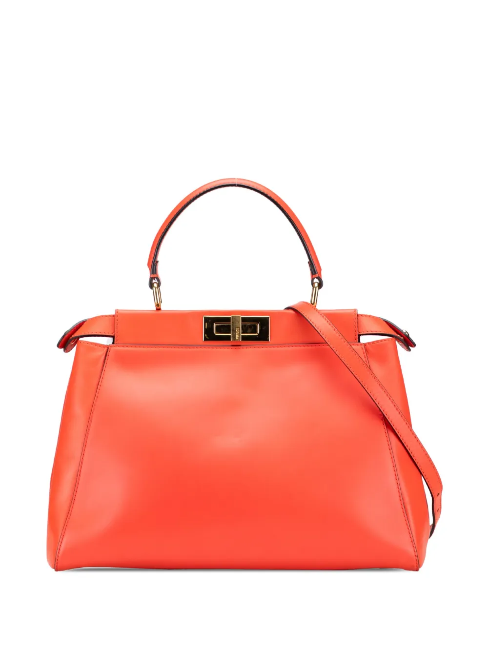 Fendi Pre-Owned 2000-2010 Medium Shiny Nappa Peekaboo Iconic satchel - Fendi Pre-Owned 2000-2010 Medium Shiny Nappa Peekaboo Iconic satchel -