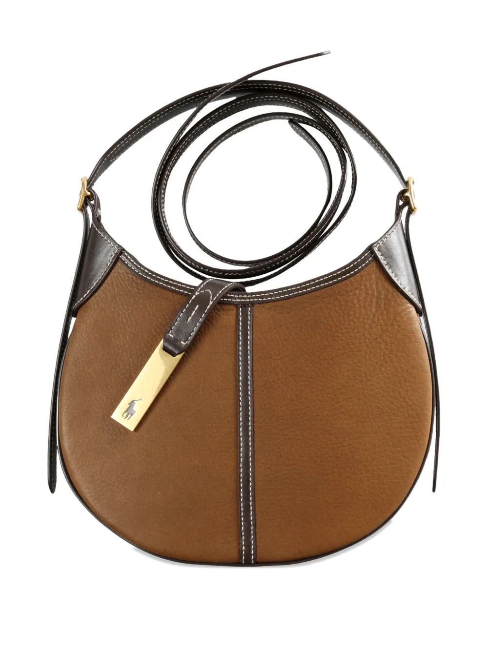 Polo Ralph Lauren small Polo ID shoulder bag - Bruin