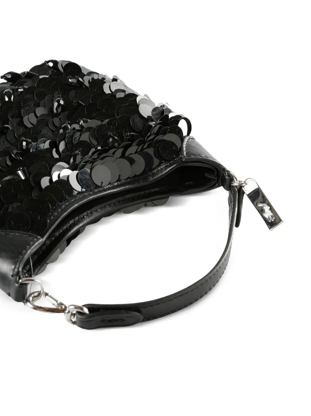 Polo Ralph Lauren Polo ID kleine shopper verfraaid met pailletten Zwart