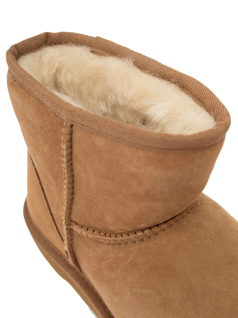 UGG Enkellaarzen met logopatch Bruin