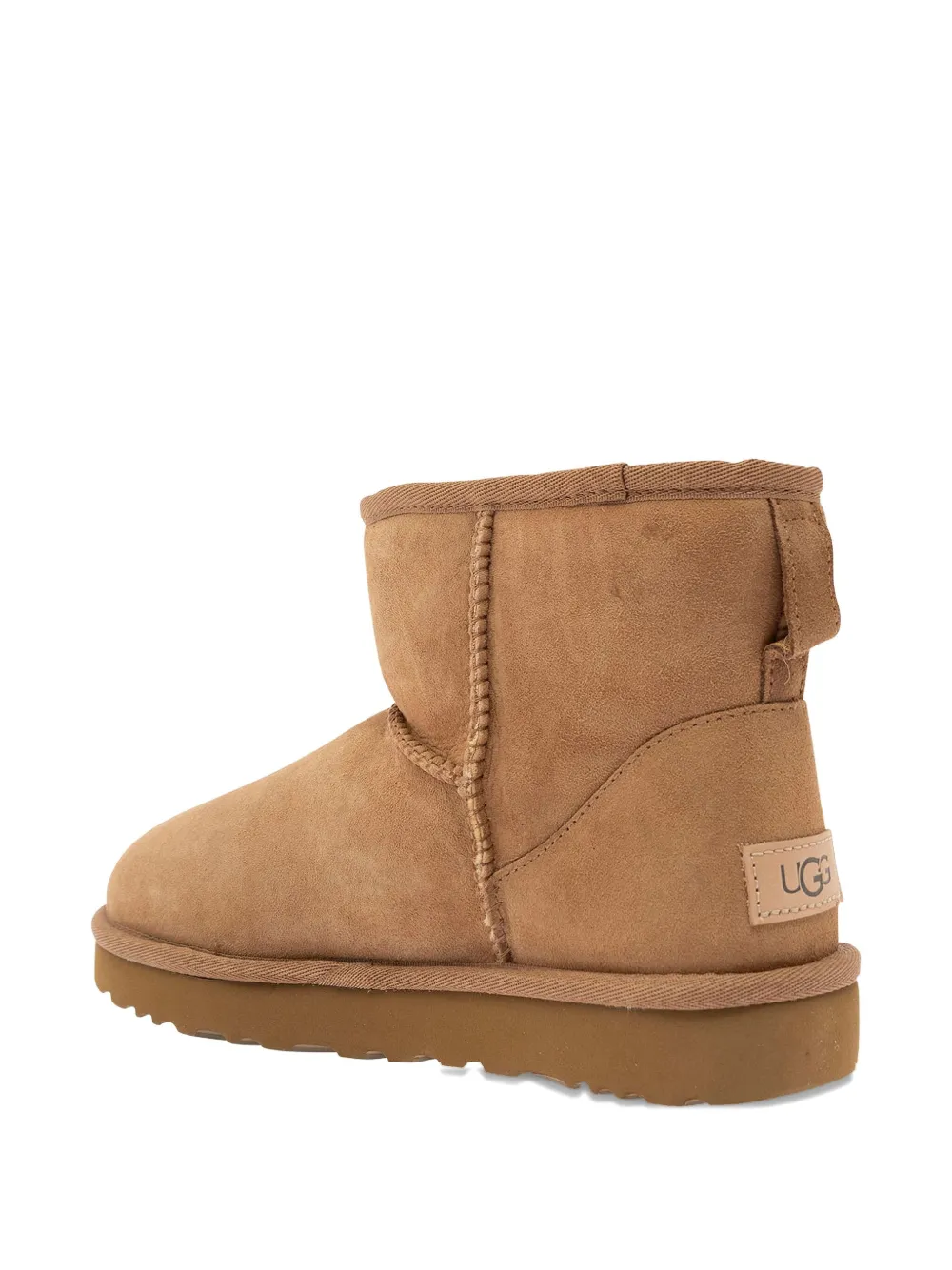 UGG Enkellaarzen met logopatch Bruin