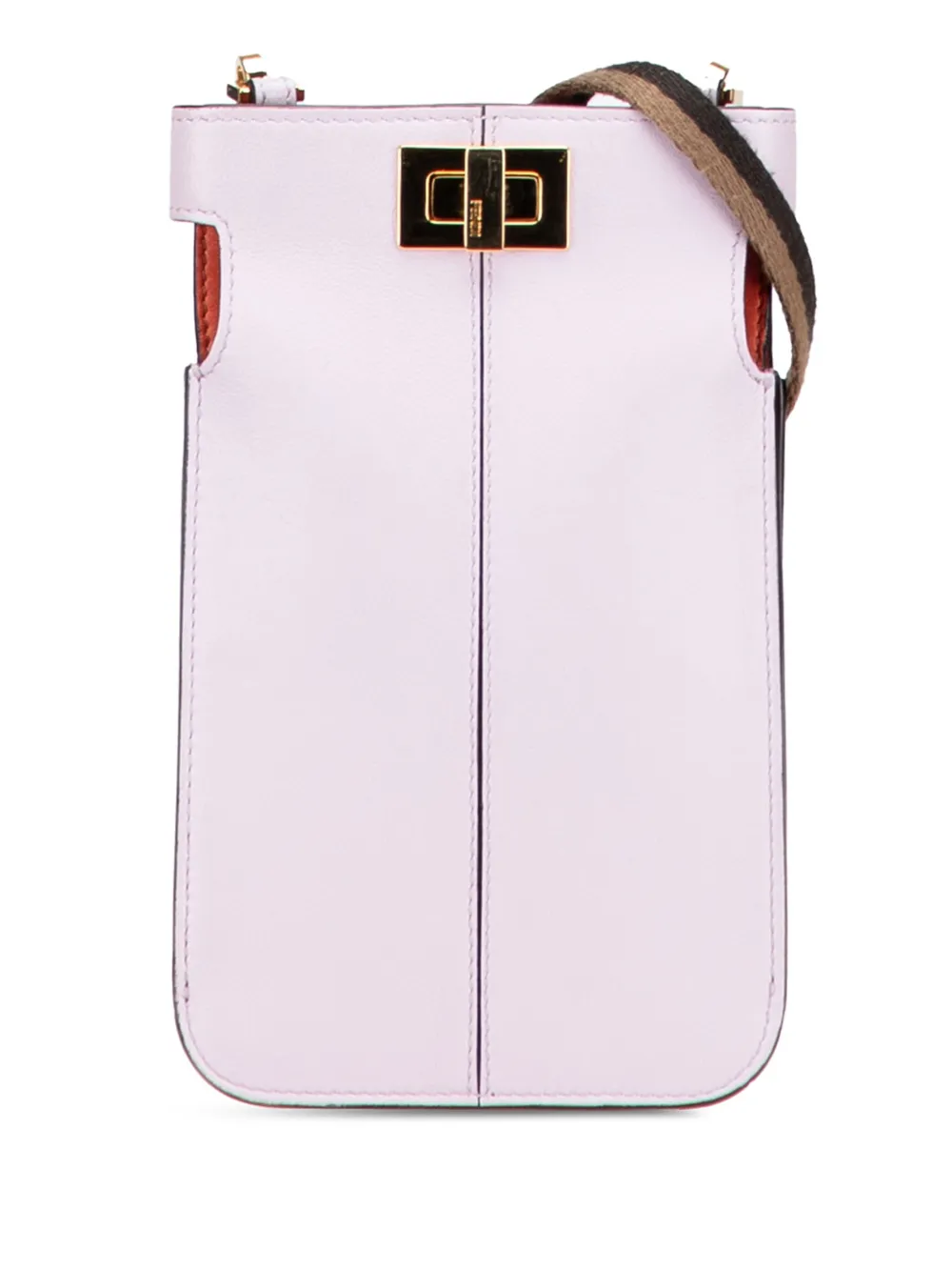 Fendi Pre-Owned 2000-2010 Leather Peek-a-Phone Pouch crossbody bag - Fendi Pre-Owned 2000-2010 Leather Peek-a-Phone Pouch crossbody bag -